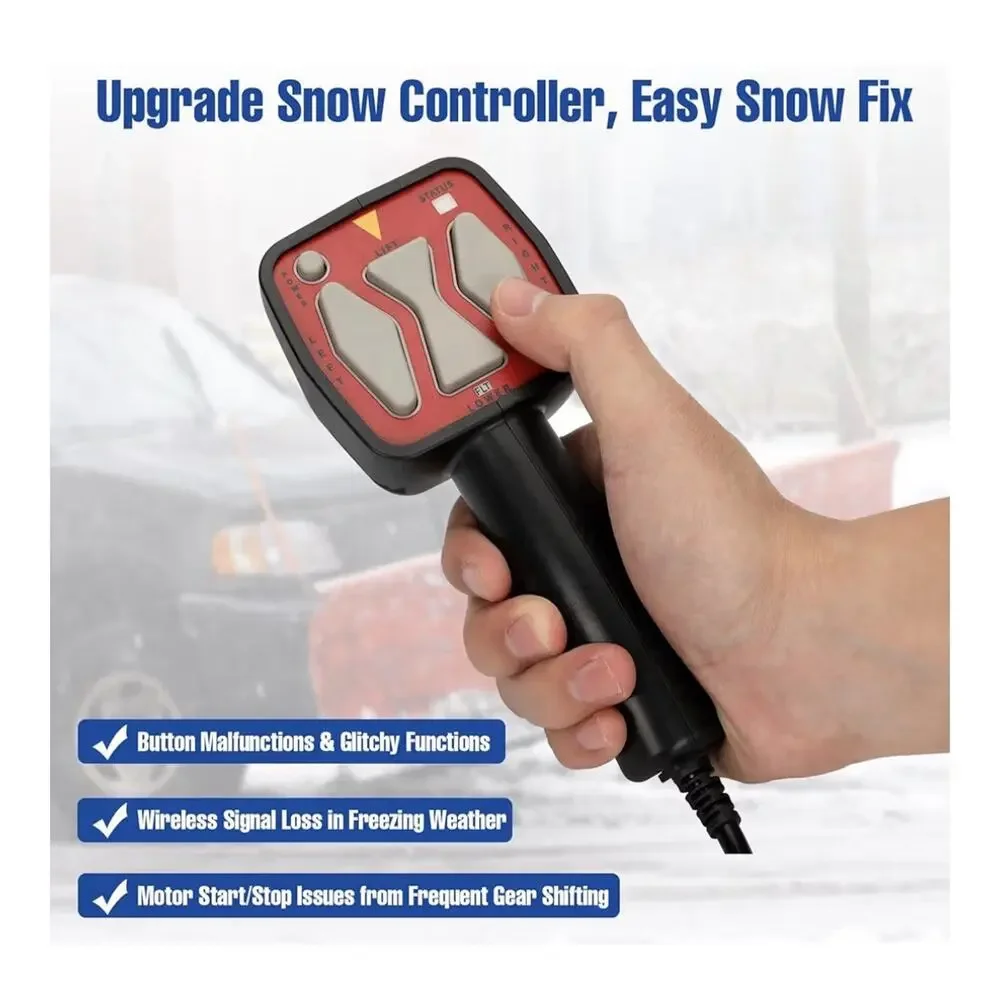 6 pin Handheld Snow Plow Controller for Buyers 1306902 Western 56462 Fisher 9400